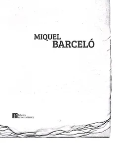 MIQUEL BARCELÓ